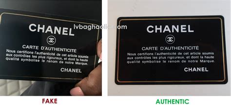 how to spot fake chanel authenticity card|chanel code check online.